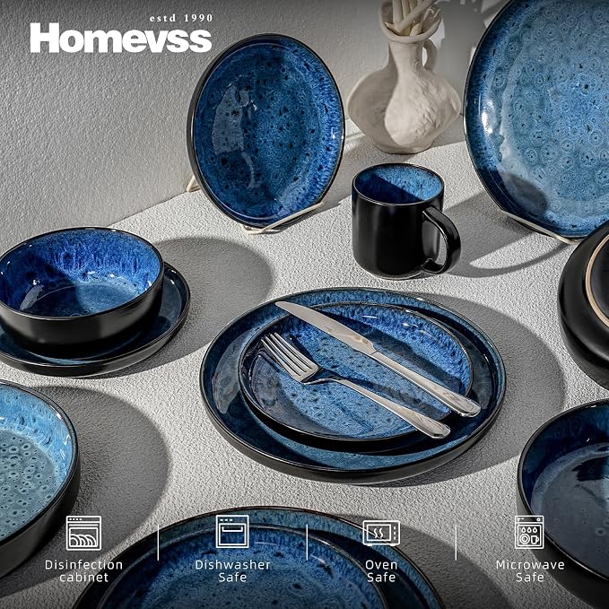 HomeVss 20-Piece Dinnerware Set