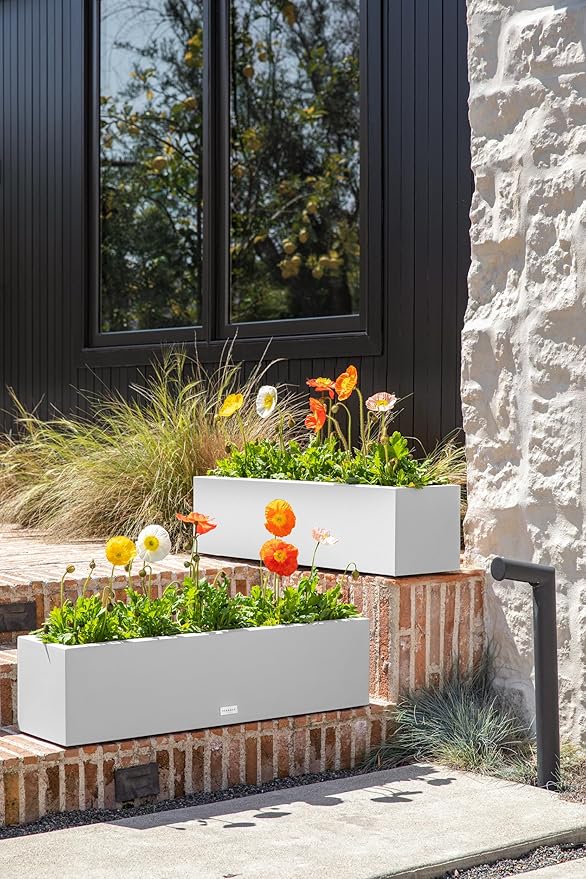 Veradek Block Series Window Box Planter