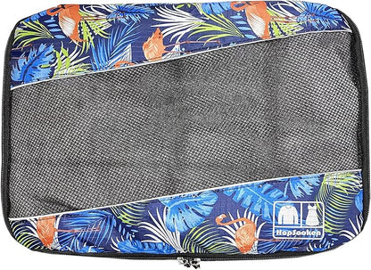 5 Set Packing Cubes for Travel Large Suitcase Luggage Organizer Bags Travel Accessories Vacation 4 Cubes 1 Laundry Pouch Bag