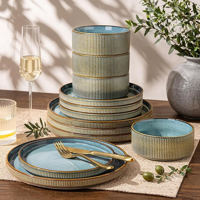 GBHOME Stoneware Dinnerware Sets