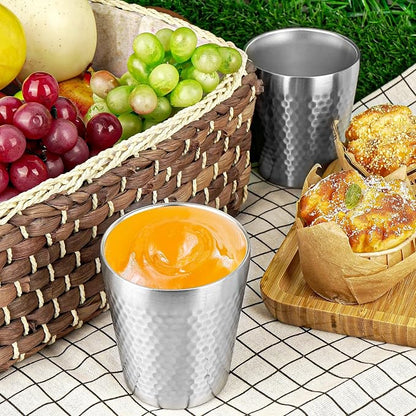 Adorila 10oz Stainless Steel Cups 4 Pack