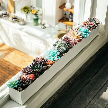 DR&Co Modern Rectangle Planter Box