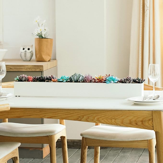 DR&Co Modern Rectangle Planter Box